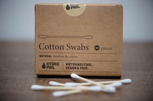 Biodegradable Cotton Buds, by Hydrophil  £2.25 The Contented Company ecofriendly zerowaste