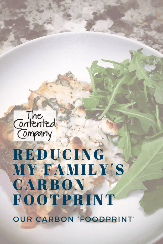Reducing My Family's Carbon Footprint: Our Carbon ‘Foodprint’