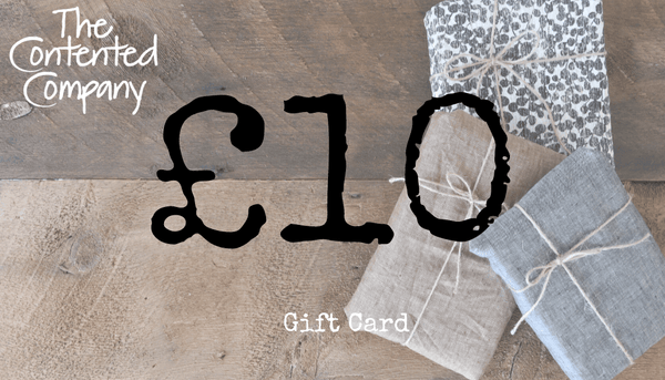 The Contented Company Gift Card  Gift Cards £10 Eco-friendly, Zero Waste The Contented Company