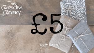 The Contented Company Gift Card  Gift Cards £5 Eco-friendly, Zero Waste The Contented Company