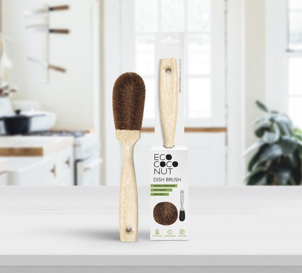 Biodegradable Washing Up Brush, by EcoCoconut  £5 The Contented Company ecofriendly zerowaste