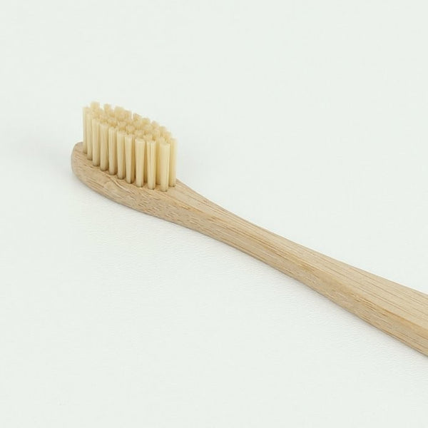 Bamboo Toothbrush with Bamboo & Nylon Bristles (Adult), by Curanata  £3.75 The Contented Company ecofriendly zerowaste
