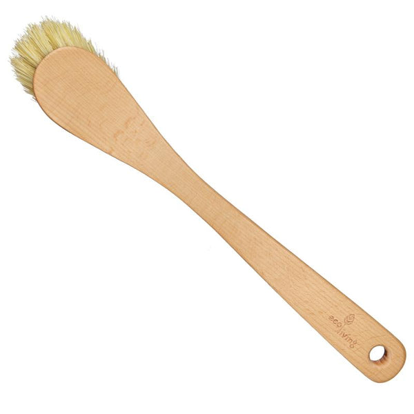 Plastic Free Wooden Dish Brush with Plant Bristles, by Eco Living  Plastic Free Washing Up Brush £4.75 Eco-friendly, Zero Waste The Contented Company