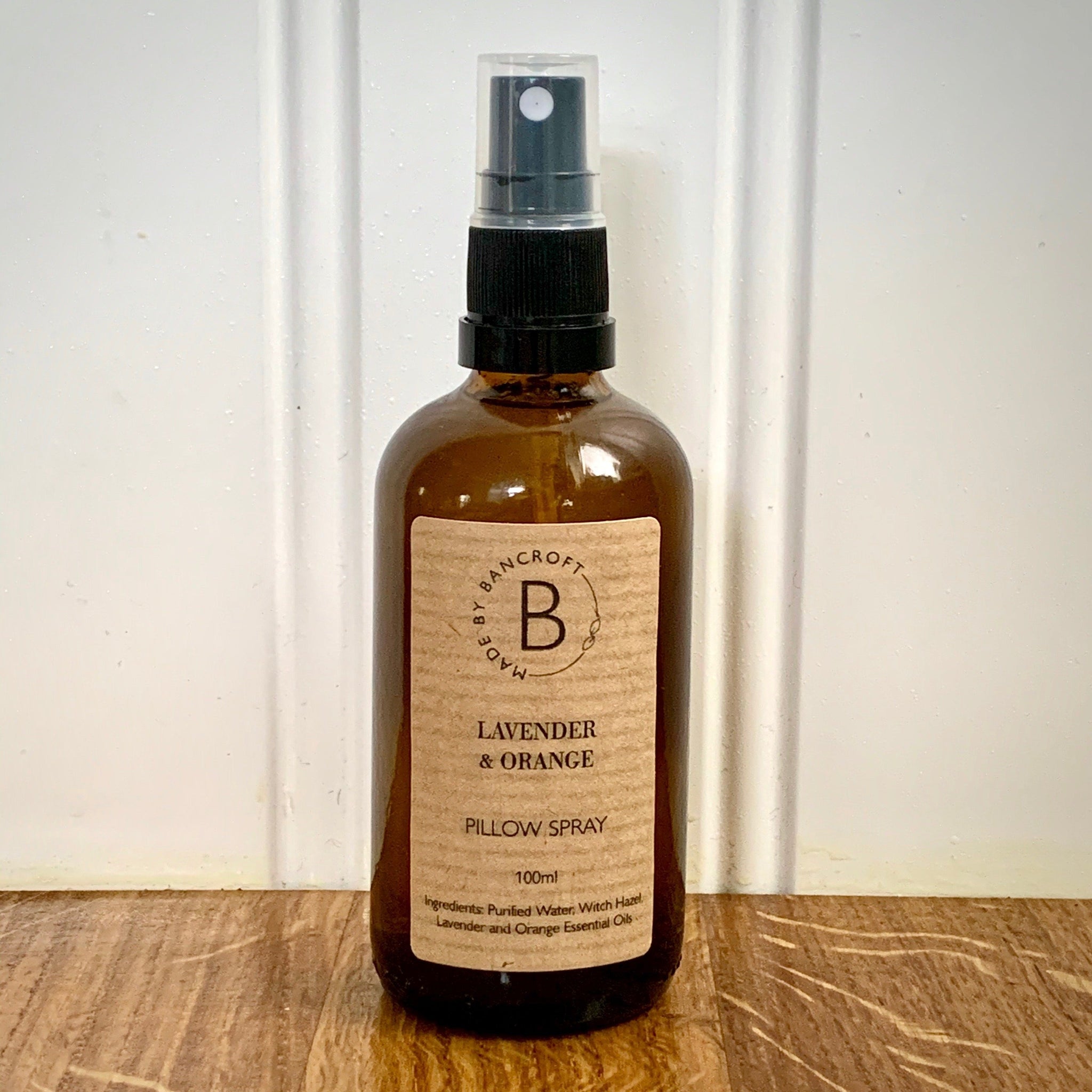 Natural Pillow Spray, by Made by Bancroft  Pillow Spray £10.25 Eco-friendly, Zero Waste The Contented Company