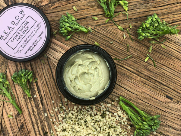 Plant-based Skincare: Natural Calm & Soothe Face Mask, by Meadow Skincare  Face Mask £24 Eco-friendly, Zero Waste The Contented Company