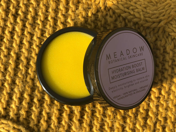 Plant-based Skincare: Hydration Boost Moisturising Face Balm, by Meadow Skincare  Face balm £28 Eco-friendly, Zero Waste The Contented Company