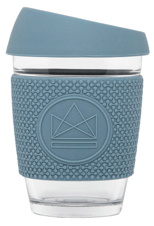 Reusable Glass Coffee Cup, by Neon Kactus   £13.25 Eco-friendly, Zero Waste The Contented Company
