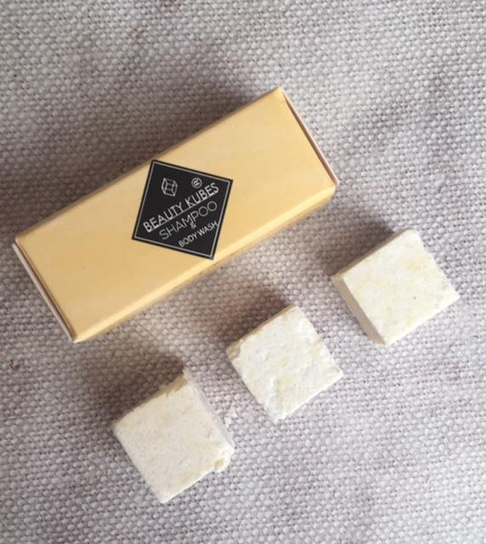 Plastic Free Solid Shampoo, by Beauty Kubes  Plastic Free Solid Shampoo £8.75 Eco-friendly, Zero Waste The Contented Company