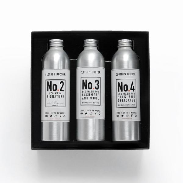 Eco Wash - Laundry Kit, by Clothes Doctor Plastic Free Laundry Liquid - Cashmere & Wool Gift Set Laundry Liquid £35.5 Eco-friendly, Zero Waste The Contented Company