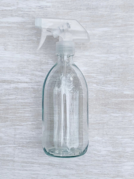 Reusable Glass Spray Bottle  Glass Bottle £6.5 Eco-friendly, Zero Waste The Contented Company