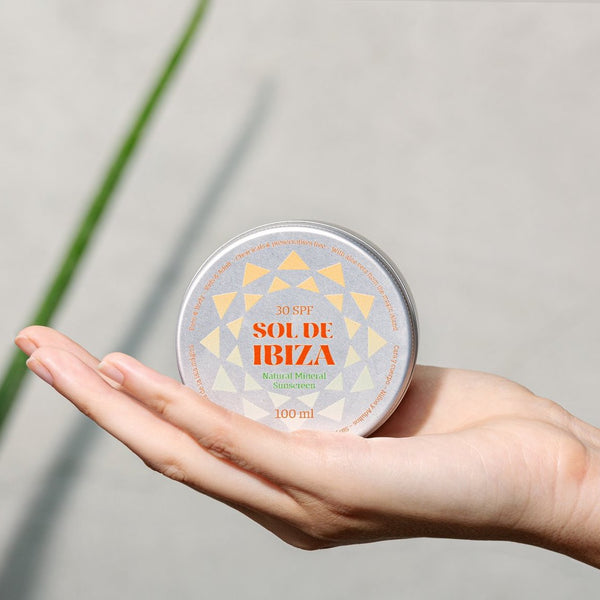 Plastic Free, Natural Sunscreen, by Sol de Ibiza