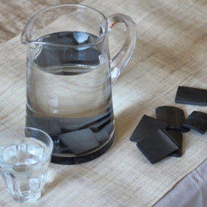 Biodegradable bamboo charcoal water filters, by EcoLiving  £4.75 The Contented Company ecofriendly zerowaste