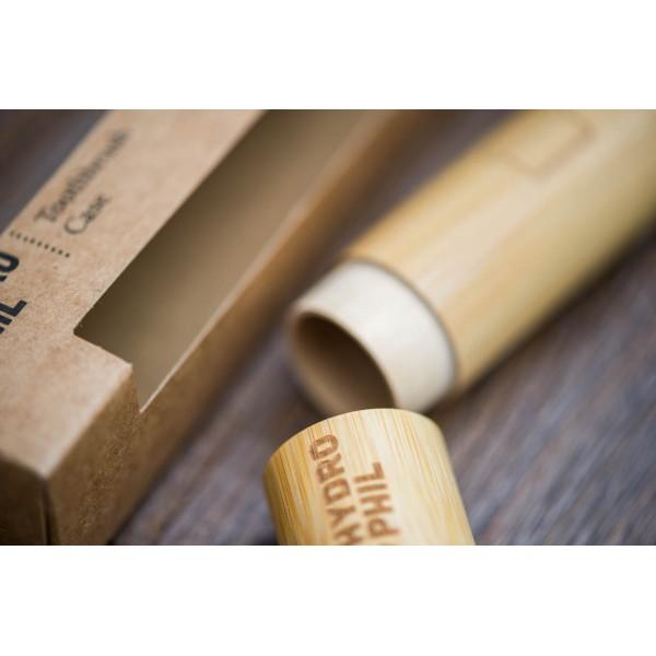Bamboo Toothbrush Case, by Hydrophil  £9.25 The Contented Company ecofriendly zerowaste