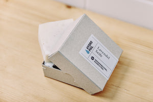 Plastic Free Lavender or Lemongrass Soap, by Hydrophil  Plastic Free Soap £5 Eco-friendly, Zero Waste The Contented Company