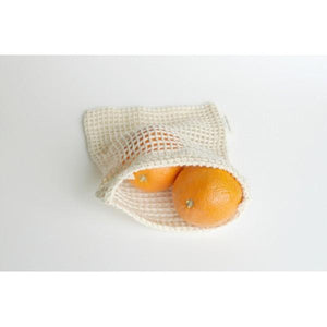 Reusable Organic Cotton Net Bag (Small), by Re-Sack  Reusable Organic Cotton Net Bag £3.25 Eco-friendly, Zero Waste The Contented Company