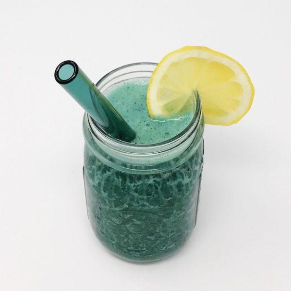 Glass Straws, Reusable Drinking Straws, for Smoothies, Cocktails